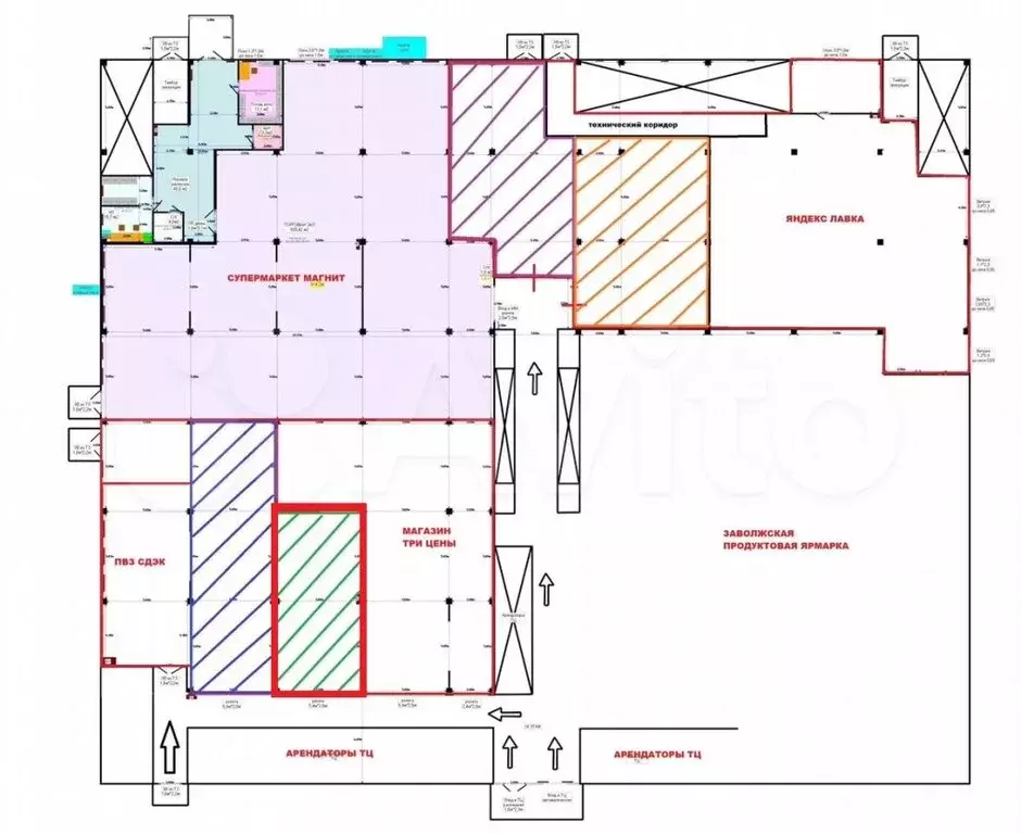 Помещение свободного назначения (70 м) - Фото 2