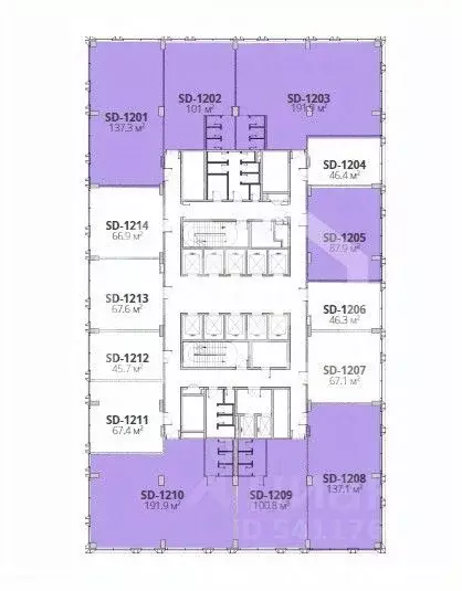 Помещение свободного назначения в Москва Дмитровский проезд, вл1Г (137 ... - Фото 2