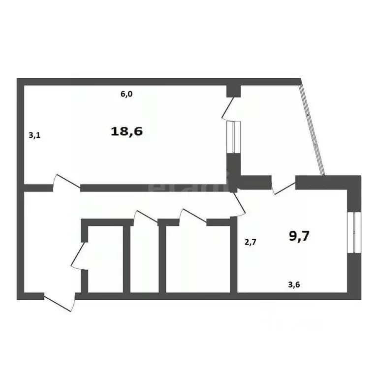 1-к кв. Кемеровская область, Кемерово ул. Сибиряков-Гвардейцев, 24 ... - Фото 2