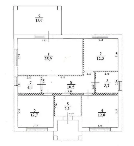 Дом в Белгородская область, Белгородский район, Разумное рп, ... - Фото 2