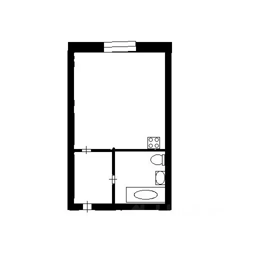 1-к кв. Красноярский край, Красноярск 9 Мая ул., 42А (34.4 м) - Фото 2