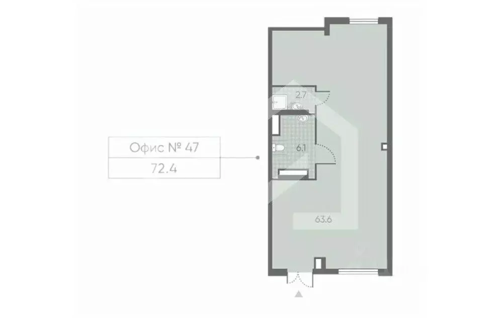 Помещение свободного назначения в Москва Производственная ул., 17 (72 ... - Фото 2
