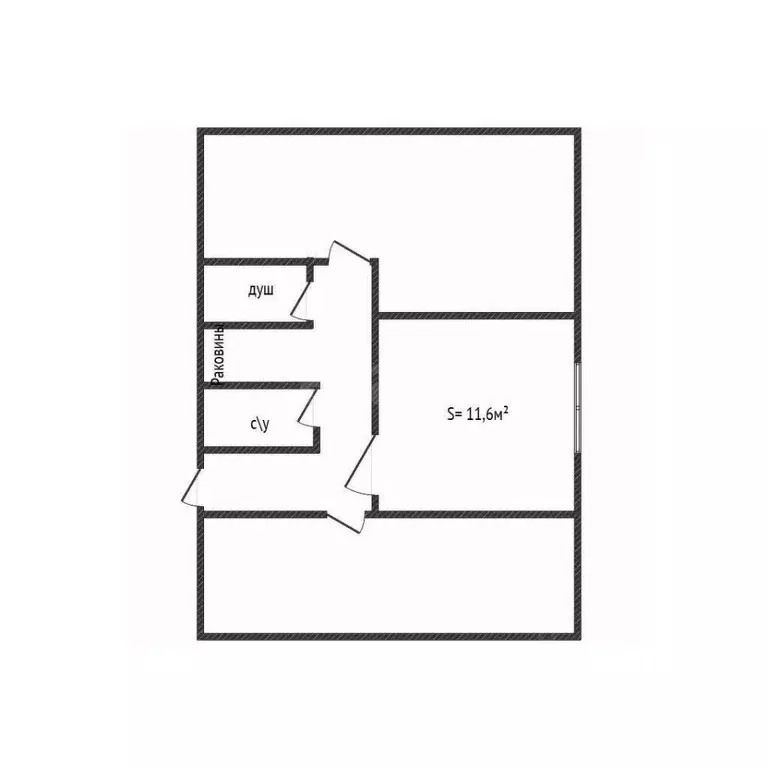 Комната Брянская область, Брянск ул. Костычева, 41к2 (11.6 м) - Фото 1