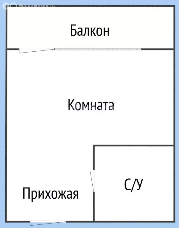 Квартира-студия: Горячий Ключ, улица Ярославского, 132Р (14 м) - Фото 1