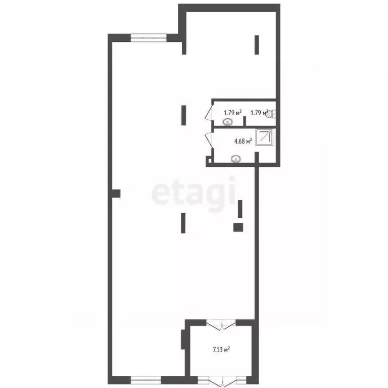 Помещение свободного назначения в Тюменская область, Тюмень ул. ... - Фото 2