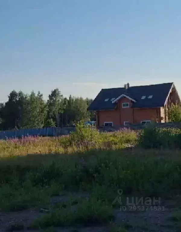 Участок в Ленинградская область, Приозерский район, Красноозерное ... - Фото 1