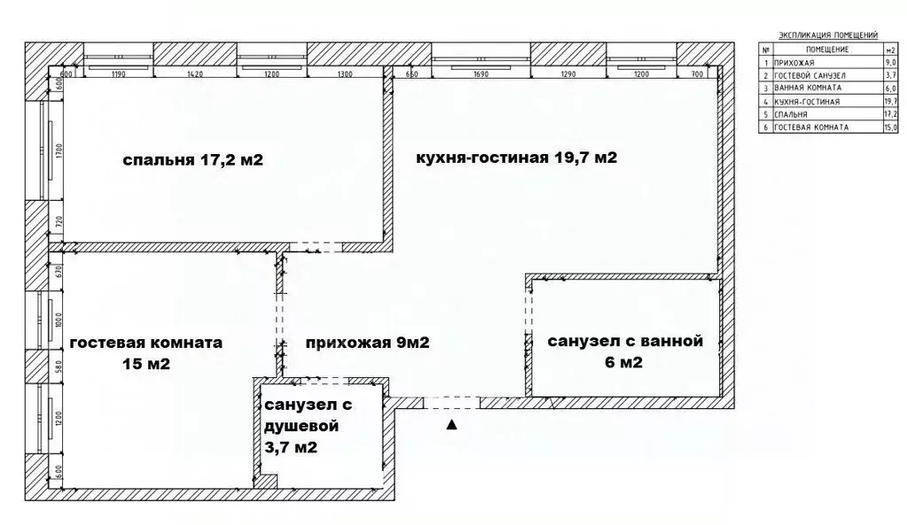 3-к кв. Санкт-Петербург Аптекарский просп., 18 (70.5 м) - Фото 1