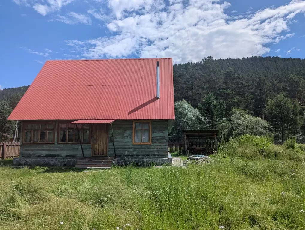 Дом в Алтай, Шебалинский район, с. Камлак Набережная ул., 35Б (68 м) - Фото 0