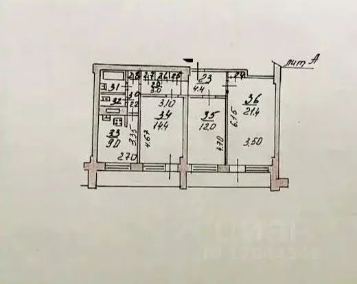 3-к кв. Орловская область, Орел наб. Дубровинского, 66 (72.2 м) - Фото 2