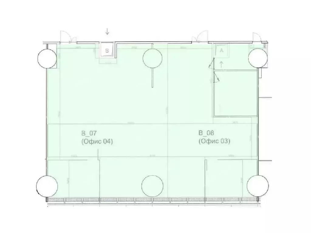 Офис в Москва наб. Пресненская, 6с2 (231 м) - Фото 1