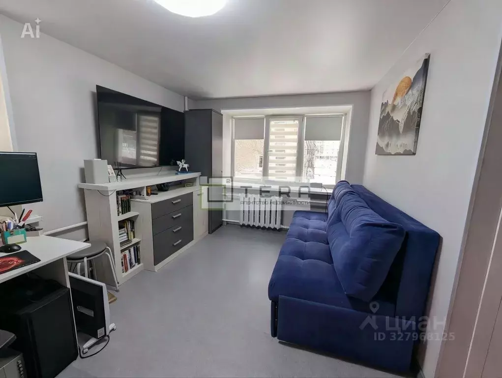 1-к кв. Башкортостан, Уфа Первомайская ул., 71 (31.2 м) - Фото 1