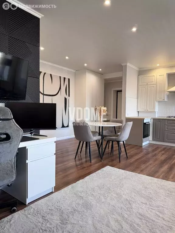 2-комнатная квартира: посёлок Малое Исаково, улица Талькова, 5 (53.7 ... - Фото 1