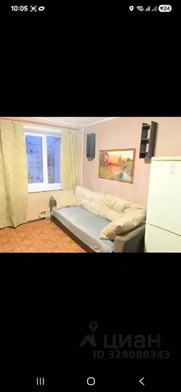 Комната Белгородская область, Белгород ул. Железнякова, 22 (14.0 м) - Фото 1