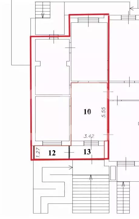 Помещение свободного назначения в Москва ул. Милашенкова, 7К1 (81 м) - Фото 2