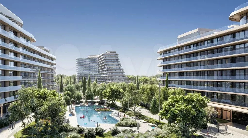 Апартаменты-студия, 36,2 м, 5/12 эт. - Фото 0