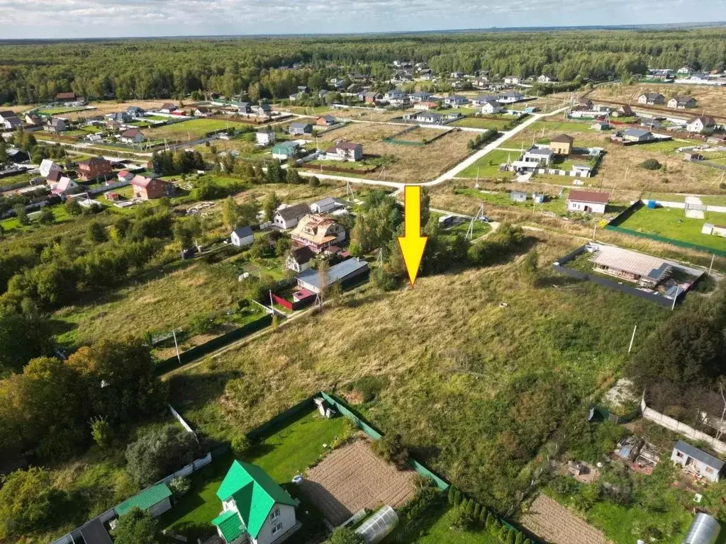 Участок в Московская область, Чехов муниципальный округ, д. Сенино  ... - Фото 1