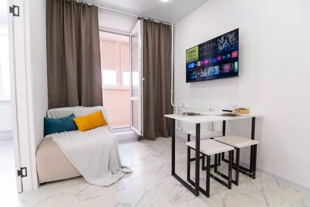 1-к кв. Тульская область, Тула ул. Строителей, 2 (32.0 м) - Фото 2