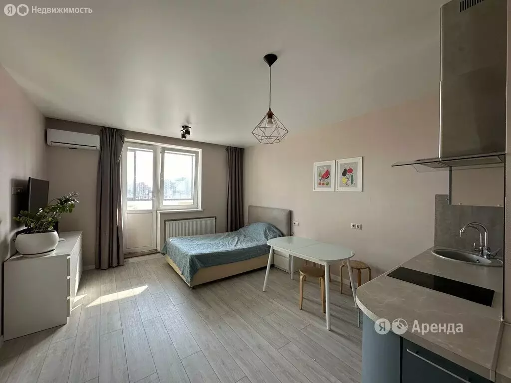 Квартира-студия: Реутов, улица Октября, 48 (30 м) - Фото 0