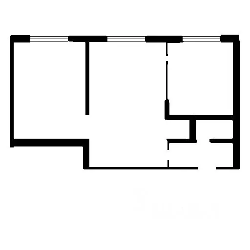 2-к кв. Москва Фрунзенская наб., 38/1 (58.7 м) - Фото 2