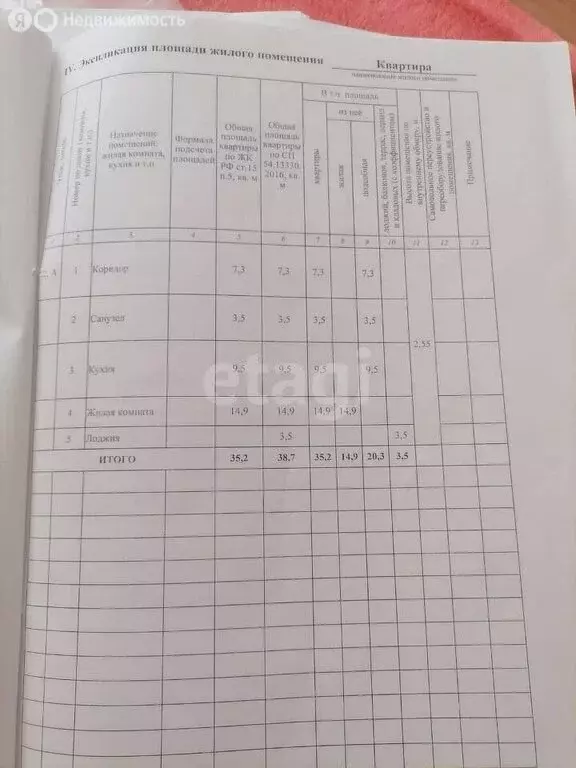 1-комнатная квартира: Набережные Челны, Сармановский тракт, 41А (35.2 ... - Фото 0