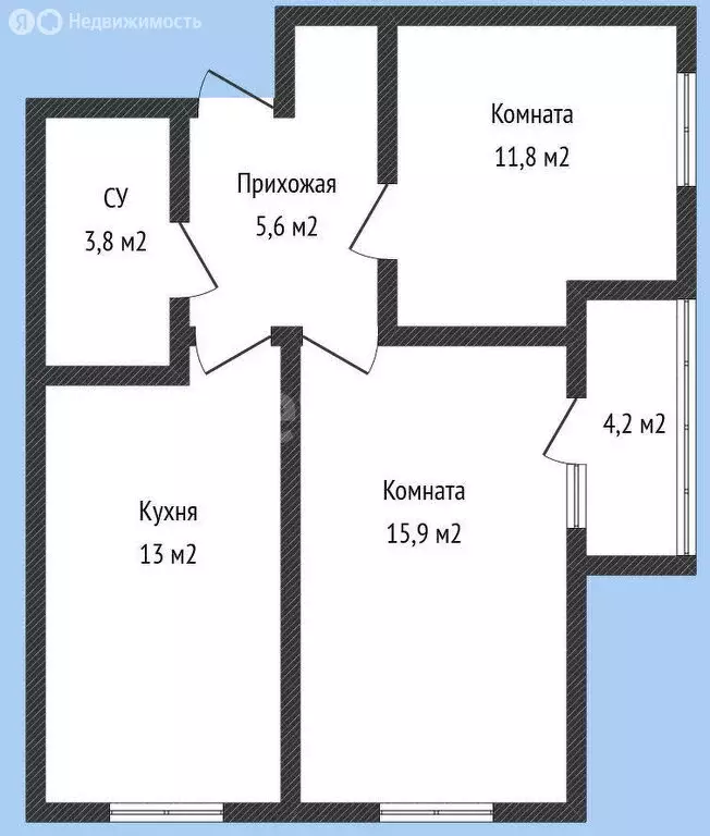 2-комнатная квартира: Краснодар, Центральный внутригородской округ, ... - Фото 0