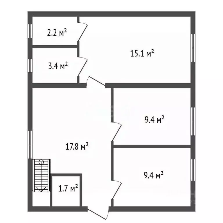 Дом в Калужская область, Обнинск Дружба СНТ, 13-я линия (95 м) - Фото 0