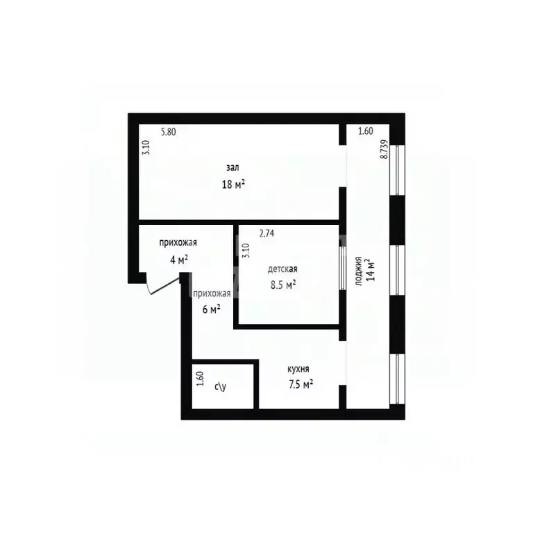 2-к кв. Дагестан, Дербент ул. Сальмана, 65Б (63.0 м) - Фото 2