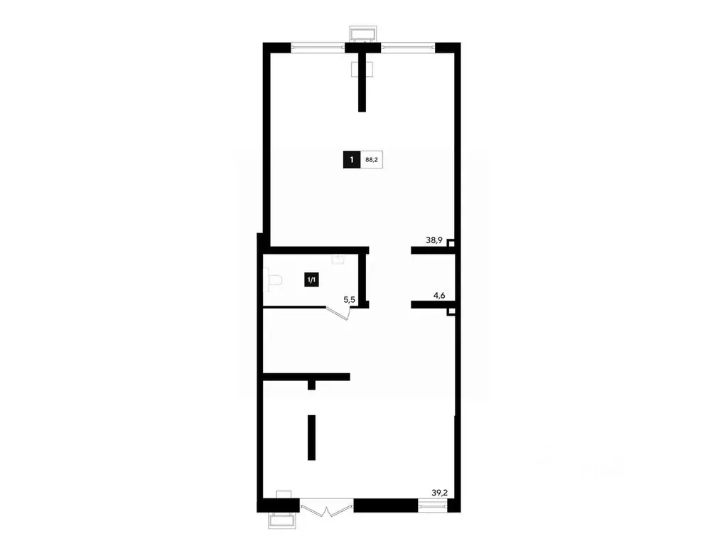 Помещение свободного назначения в Краснодарский край, Краснодар ... - Фото 1