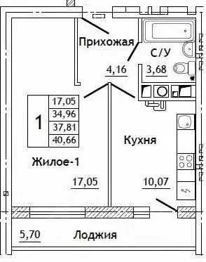 1-к кв. Смоленская область, Смоленский муниципальный округ, д. ... - Фото 0