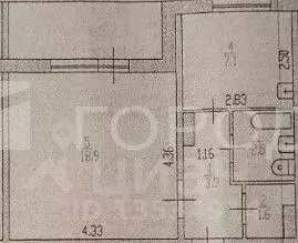 1-к кв. Алтайский край, Барнаул проезд 5-й Кооперативный, 10А (34.0 м) - Фото 2