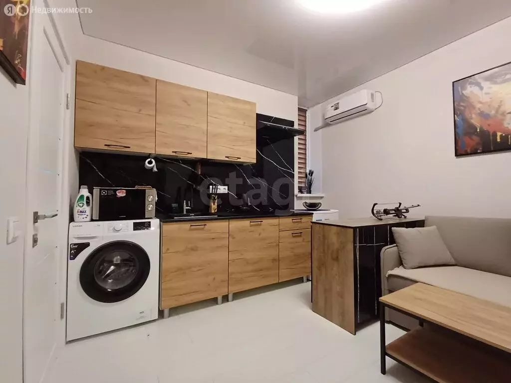 Квартира-студия: Анапа, микрорайон Алексеевка, Ленинградская улица, 56 ... - Фото 1