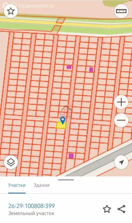 Участок в посёлок Ясная Поляна, Красивая улица, 29 (6 м) - Фото 1