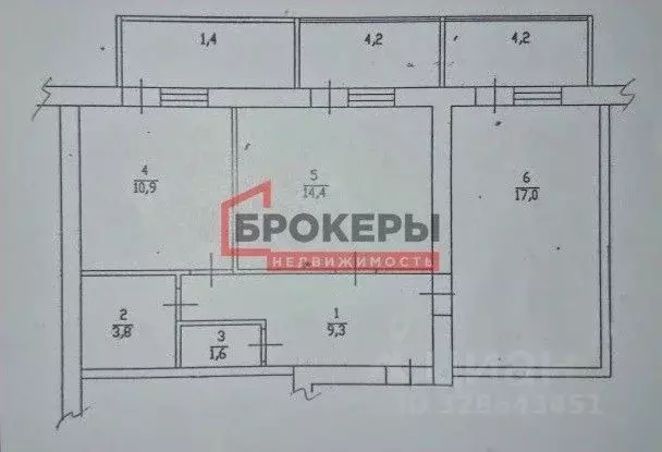 2-к кв. Севастополь ул. Комбрига Потапова, 16 (66.8 м) - Фото 2