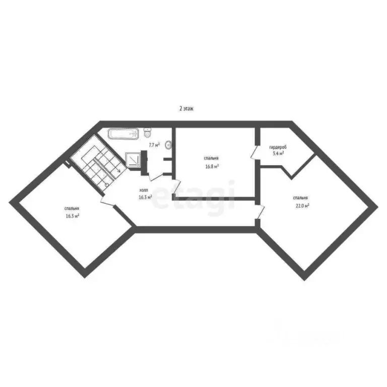 Дом в Калининградская область, Гурьевский муниципальный округ, пос. ... - Фото 2