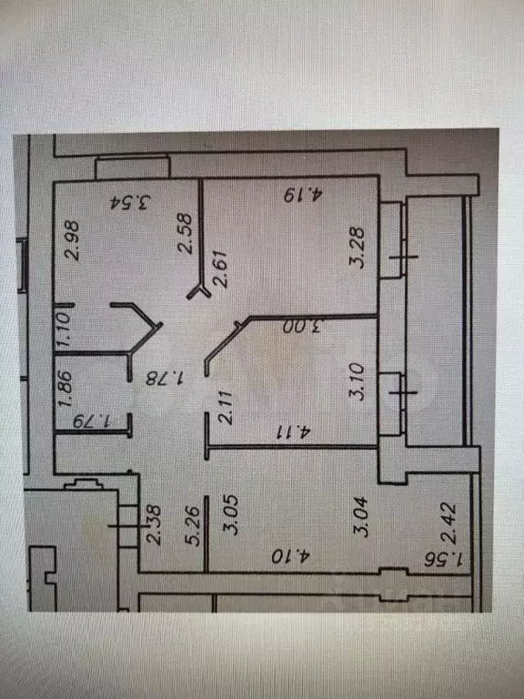3-к кв. Вологодская область, Вологда Ленинградская ул., 77В (72.7 м) - Фото 2