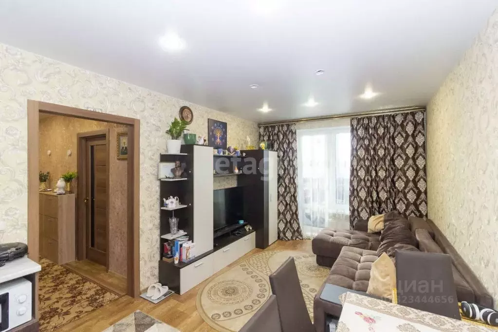 1-к кв. Тюменская область, Тюмень ул. Вадима Бованенко, 1 (43.6 м) - Фото 1