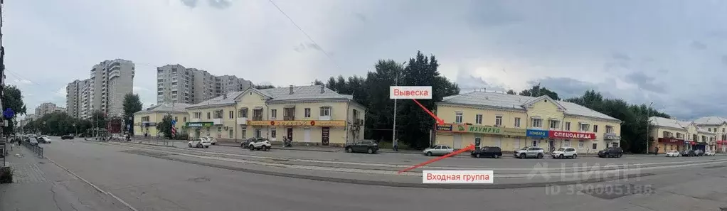 Торговая площадь в Свердловская область, Екатеринбург ул. Победы, 55 ... - Фото 1