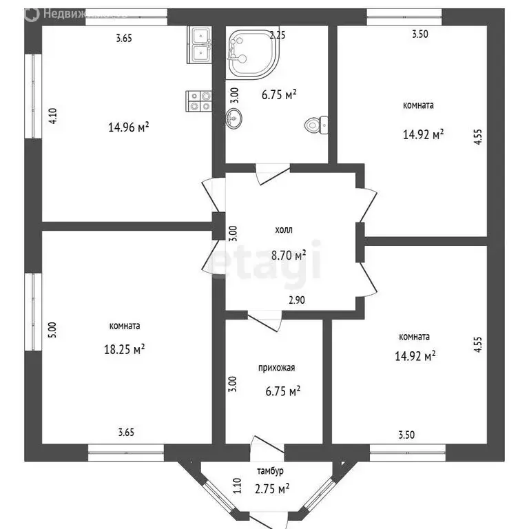 Дом в Белгородская область, городское поселение Борисовка, рабочий ... - Фото 2