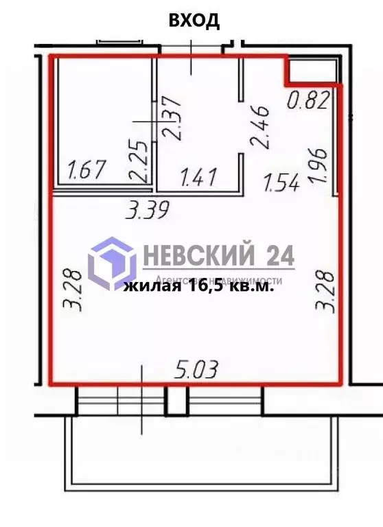 Студия Ленинградская область, Мурино Всеволожский район, ул. Шоссе в ... - Фото 1