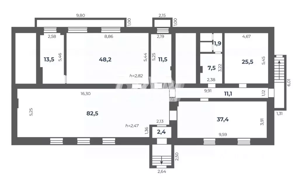Помещение свободного назначения в Челябинская область, Челябинск ул. ... - Фото 2