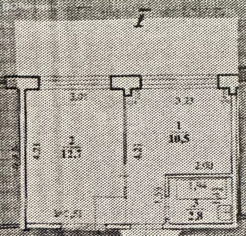 1-комнатная квартира: Чита, улица Матвеева, 34 (26 м) - Фото 0