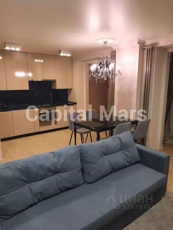 3-к кв. Москва ул. Усачева, 40 (70.0 м) - Фото 0