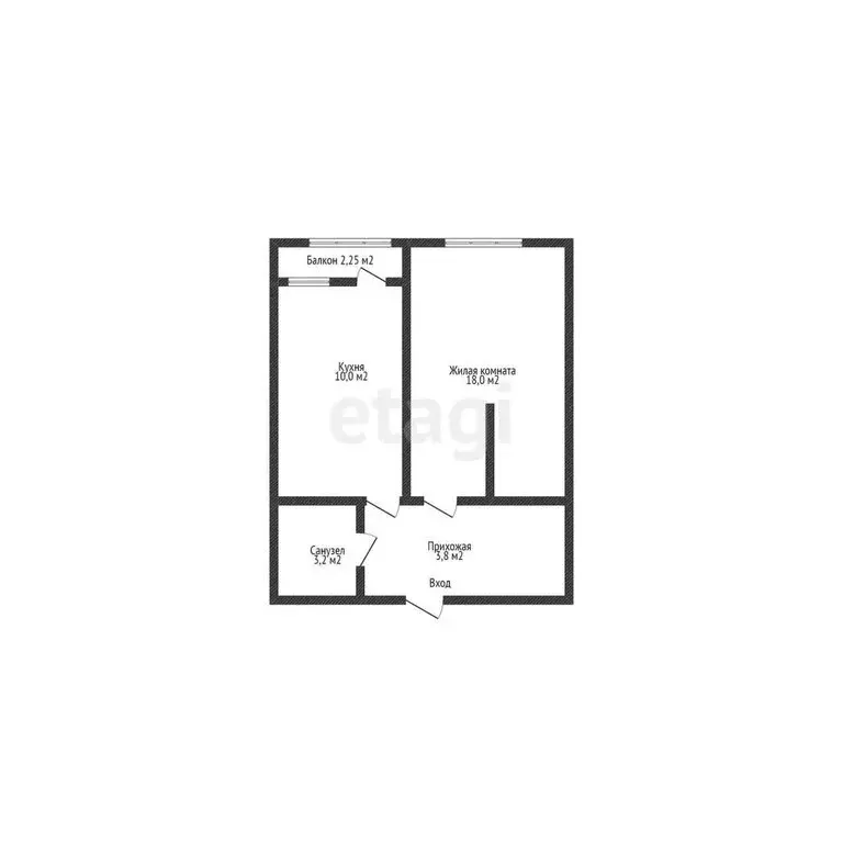 1-комнатная квартира: Горячий Ключ, улица Ленина, 203М (35 м) - Фото 0