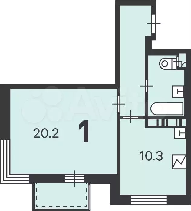Аукцион: 1-к. квартира, 41,6 м, 11/17 эт. - Фото 0