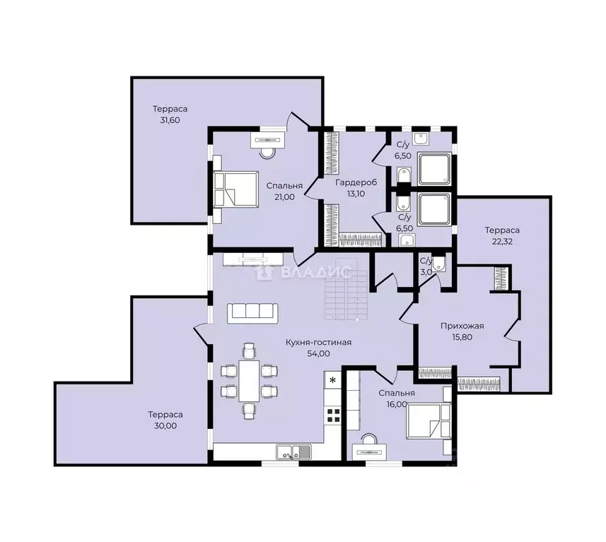 Дом в Ленинградская область, Всеволожск ул. Гоголя, 47 (200 м) - Фото 2