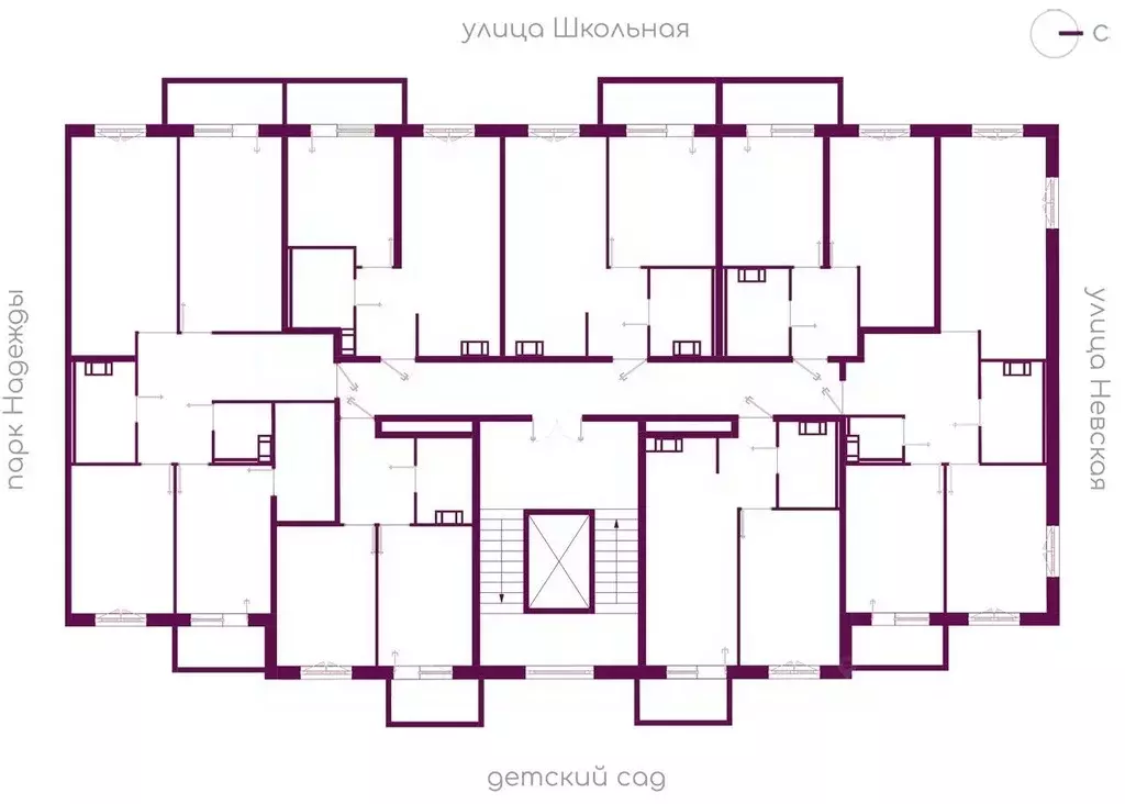 3-к кв. Ленинградская область, Всеволожский район, Дубровское ... - Фото 2