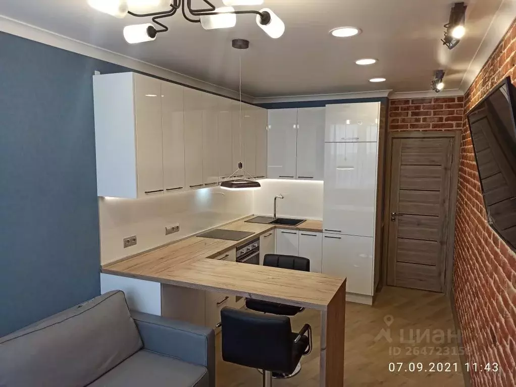 2-к кв. Ростовская область, Ростов-на-Дону Береговая ул., 6 (45.0 м) - Фото 1