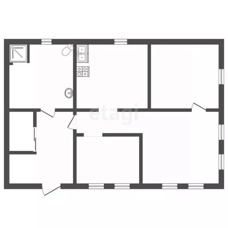 Дом в Оренбургская область, Оренбург ул. Степана Разина, 65 (50 м) - Фото 2