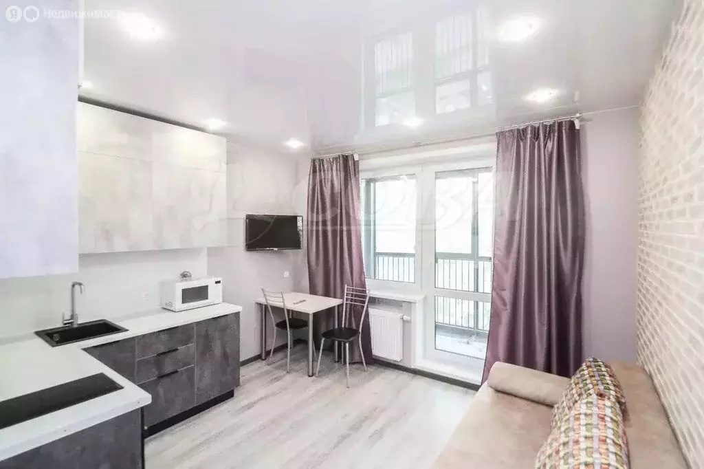 Квартира-студия: Тюмень, Тальниковая улица, 3 (21.3 м) - Фото 0