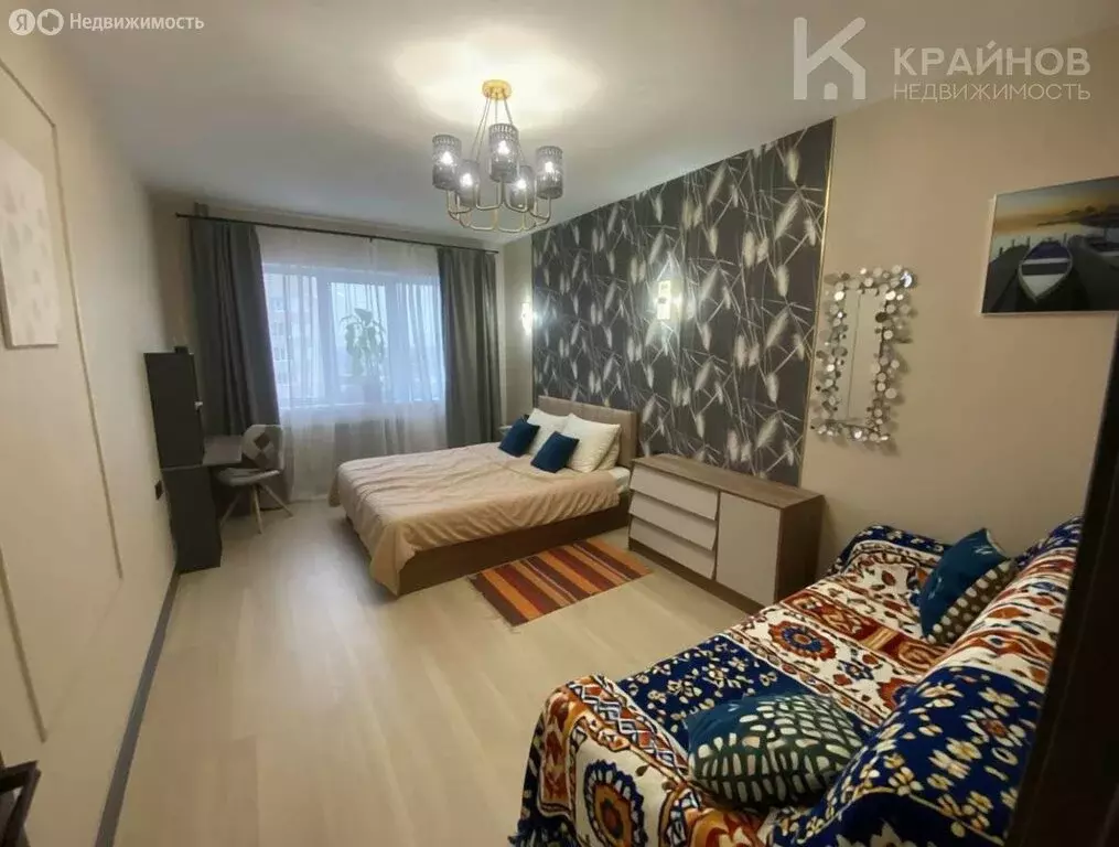 1-комнатная квартира: Воронеж, Дорожная улица, 1 (52 м) - Фото 2